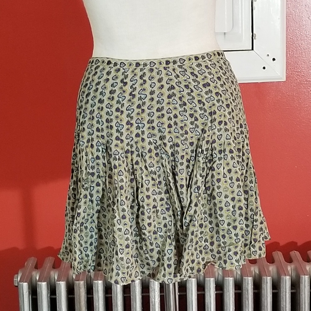 Free People Heart Skirt
